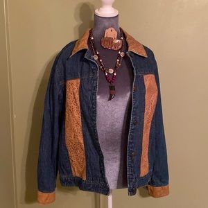 Vintage western jean jacket